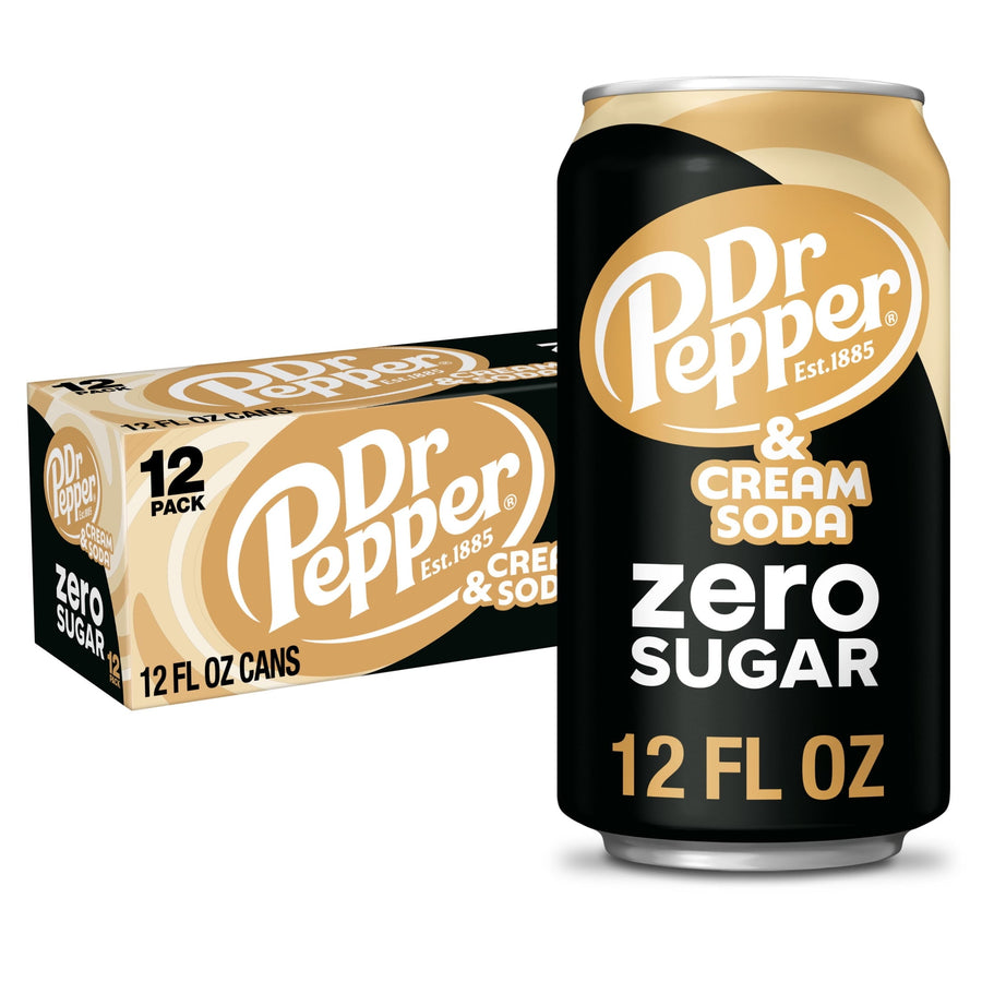 Dr Pepper & Cream Soda Zero Sugar - Ready Pick